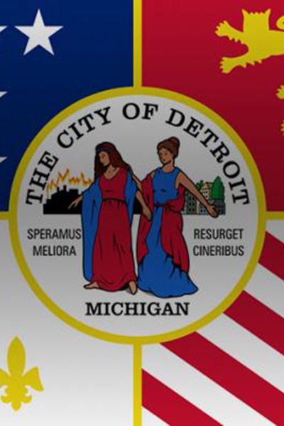 Detroit City Flag